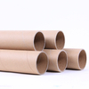 Tubo de papel de embalaje para póster A2 hecho en papel Eco Kraft de 2 pulgadas, tubo de papel para correo