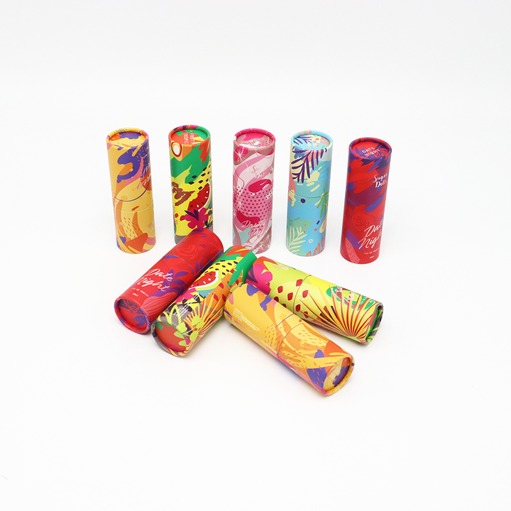 Embalaje cosmético personalizado de alta calidad, caja cilíndrica de cartón, tubo de papel, embalaje para el cuidado de la piel, herramientas de maquillaje, Perfume