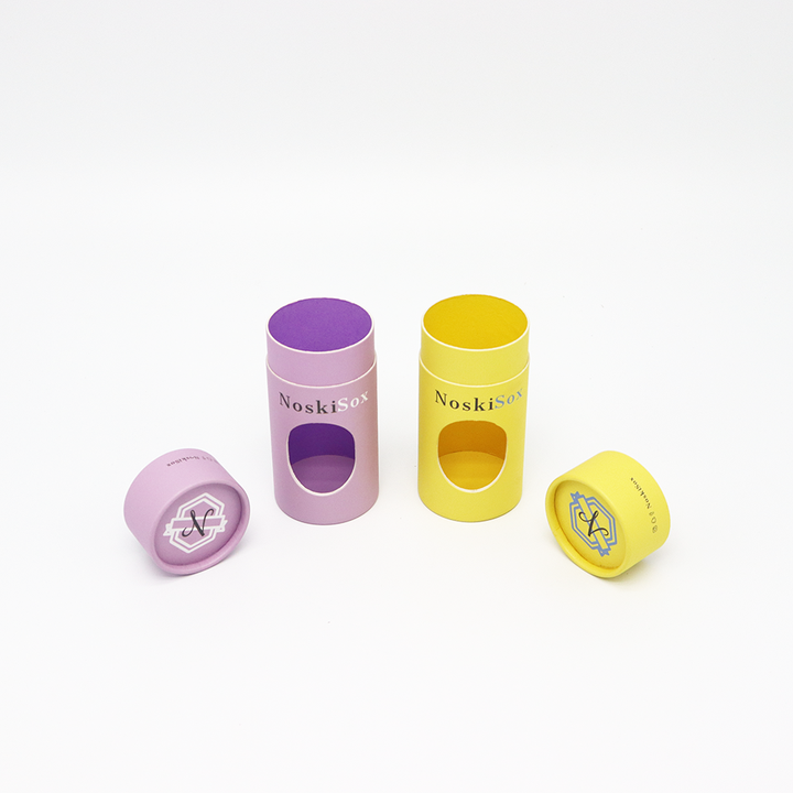 Tubo de papel de empaquetado de la caja del cilindro de la cartulina de la ropa de encargo respetuosa del medio ambiente con la ventana