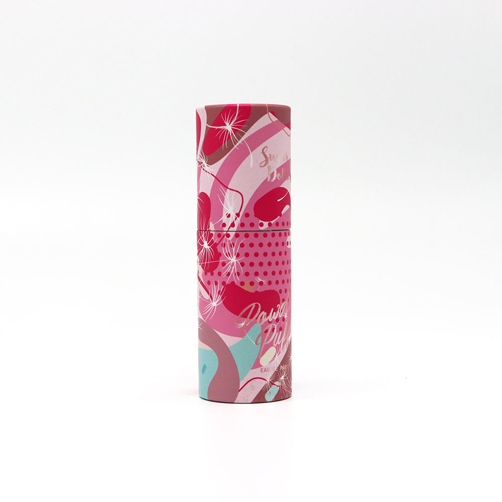 Tubo cilíndrico de papel Kraft de alta calidad, tubo de papel para embalaje, tubo de papel Kraft para emulsión de aceite esencial de Perfume, embalaje de 30ml