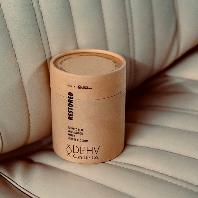 Caja de tubo redondo de embalaje de cartón biodegradable personalizado, 100% libre de plástico, para envolver velas, tubo de papel de alta calidad