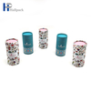 Tubo de cartón de forma redonda con brillo de labios con logotipo personalizado, tubo de embalaje de papel Push Up con papel Deadorant