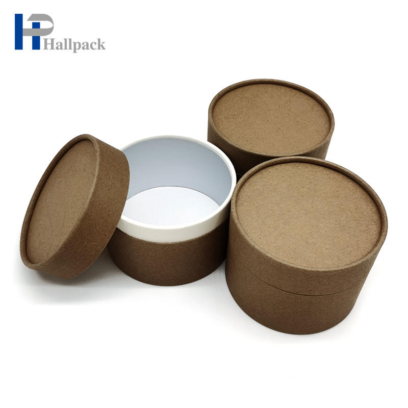 Tubo de papel de cartón cilíndrico para embalaje de café, bebida, jugo, champán y tequila, duradero y resistente