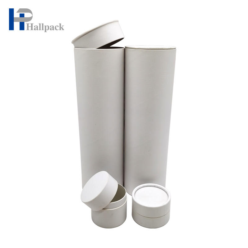 Tubo de papel de empaquetado del papel del cuidado de la piel de la crema de manos para el cuidado de la piel