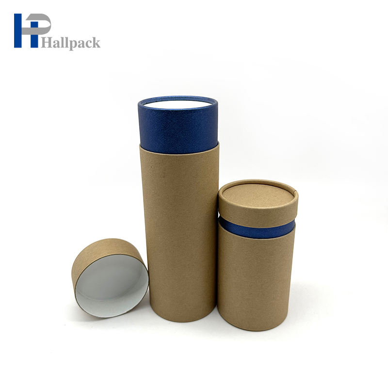 Tubo de papel del ataúd cinerario del diseño expuesto cintura biodegradable del tubo del papel de la cartulina