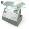 Caja elegante del paquete del regalo de la cartulina de encargo que dobla la caja de papel rígida plegable