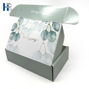 Caja elegante del paquete del regalo de la cartulina de encargo que dobla la caja de papel rígida plegable