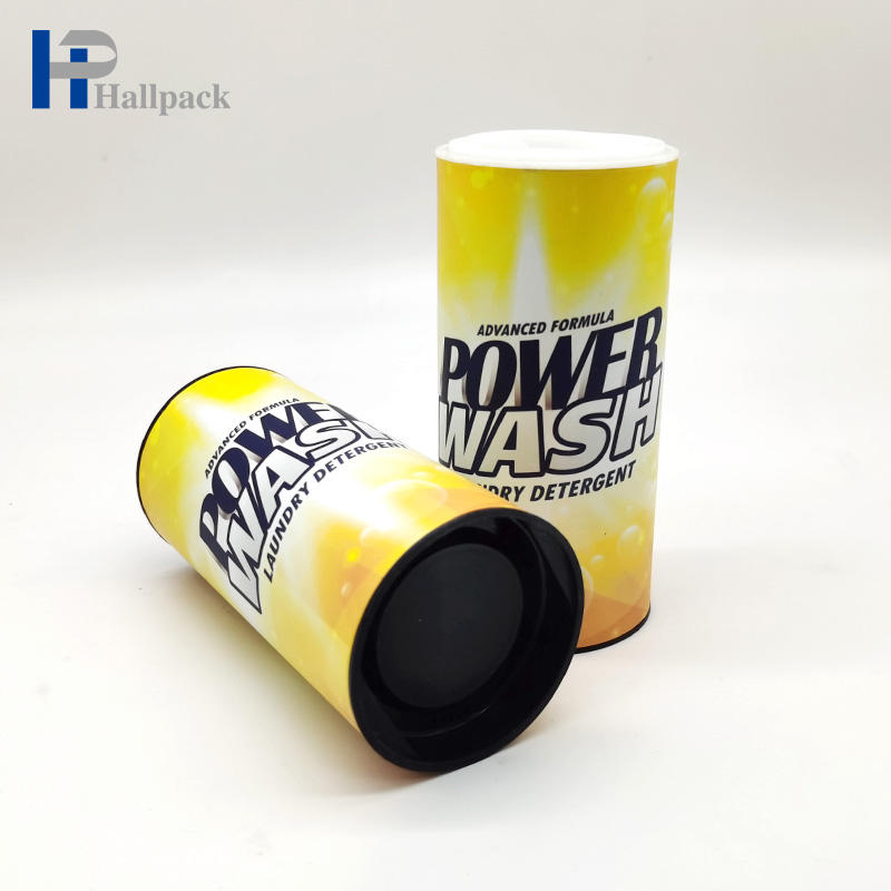 Tubo de papel de embalaje de detergente en polvo vacío duradero de tubo de cartón vacío duradero de nuevo diseño