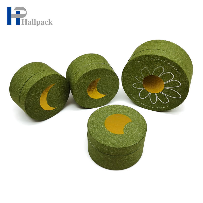 Tubo del Libro Verde de la crema facial que empaqueta el tubo de envío de la caja de empaquetado del papel de Kraft