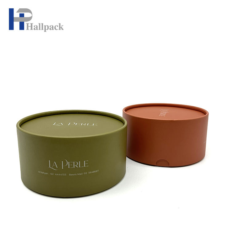 Tubo de papel biodegradable del tubo de empaquetado del perfume de papel colorido de lujo al por mayor