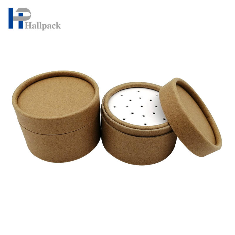 Tubos de cartón reciclados tubo de papel tejido tubo de papel del tamiz para la comida en polvo