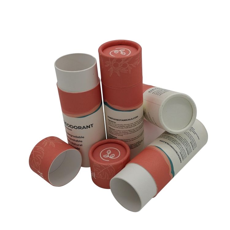 La fábrica tiene un gran suministro a largo plazo de papel cosmético, núcleo de tubo, envases de cosméticos OEM, barra cosmética redonda personalizada