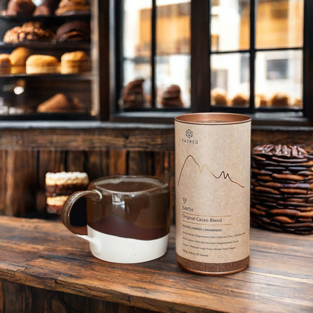 El lujo crea el empaquetado para requisitos particulares de cartón de la caja del tubo redondo de la categoría alimenticia para la lata de papel del chocolate del cacao