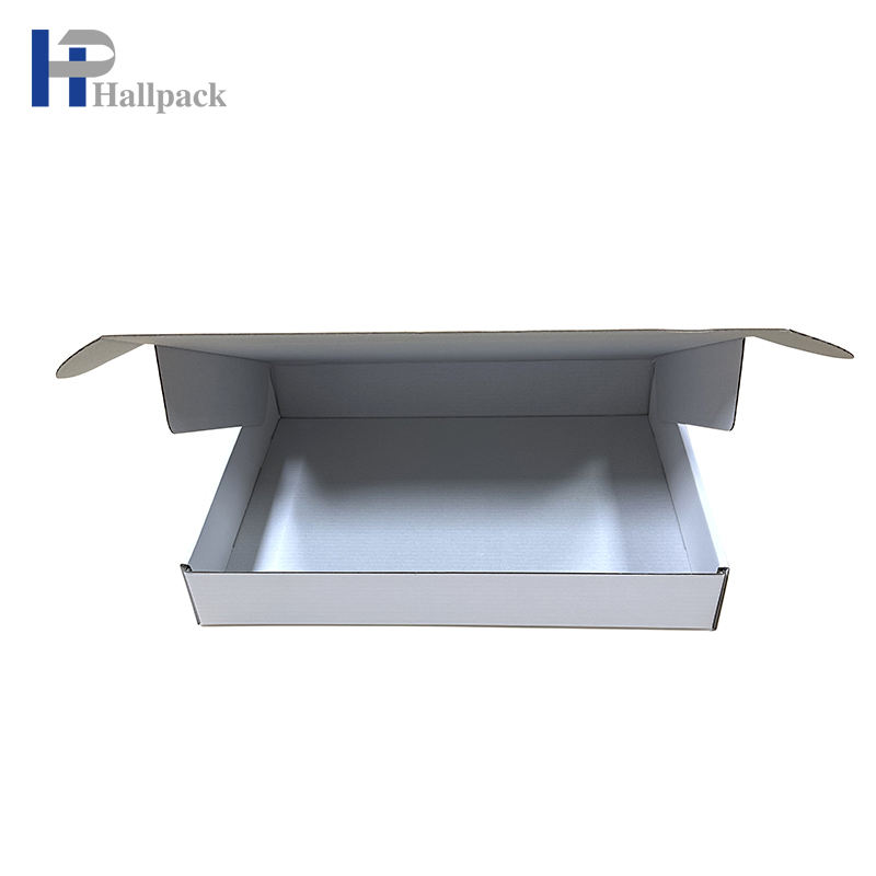 Caja de correo de papel Kraft Caja de avión corrugado de cartón reciclado