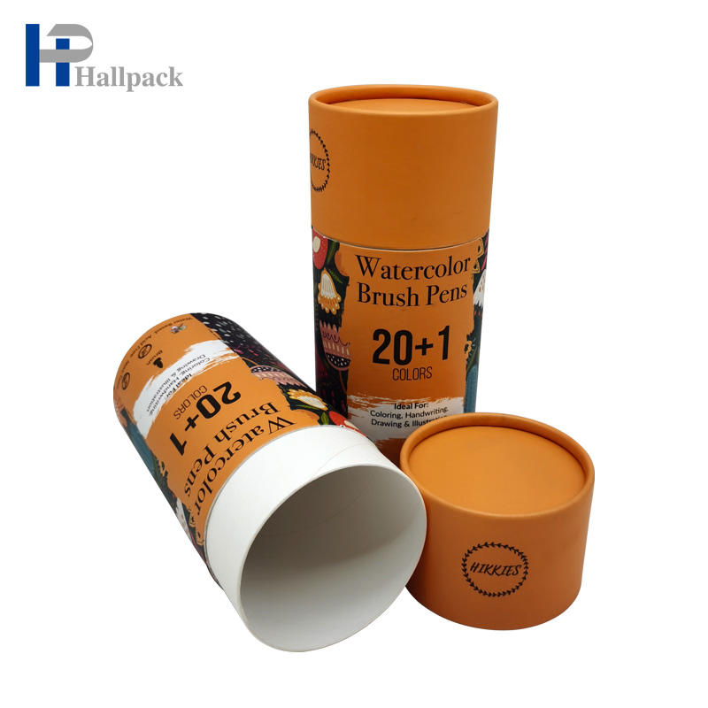 Tubo de papel biodegradable hermético de Facialmask del tubo para la esponja de algodón