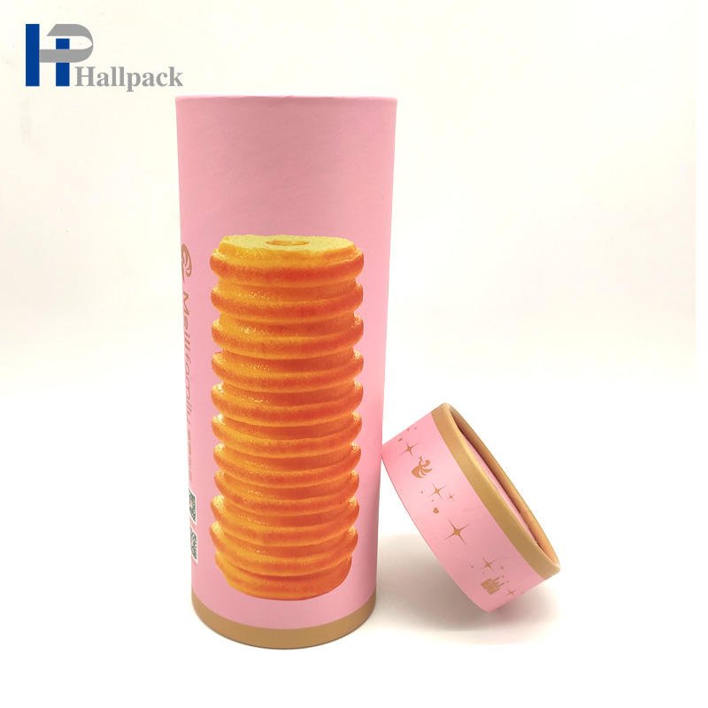 Exhibición de caja de cigarrillos, tubo de papel redondo, tubo de papel cilíndrico de embalaje
