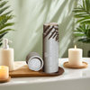 Tubo de protector labial personalizado de papel biodegradable, forma redonda, cilindro de empuje hacia arriba, barra de loción, embalaje de tubos de papel