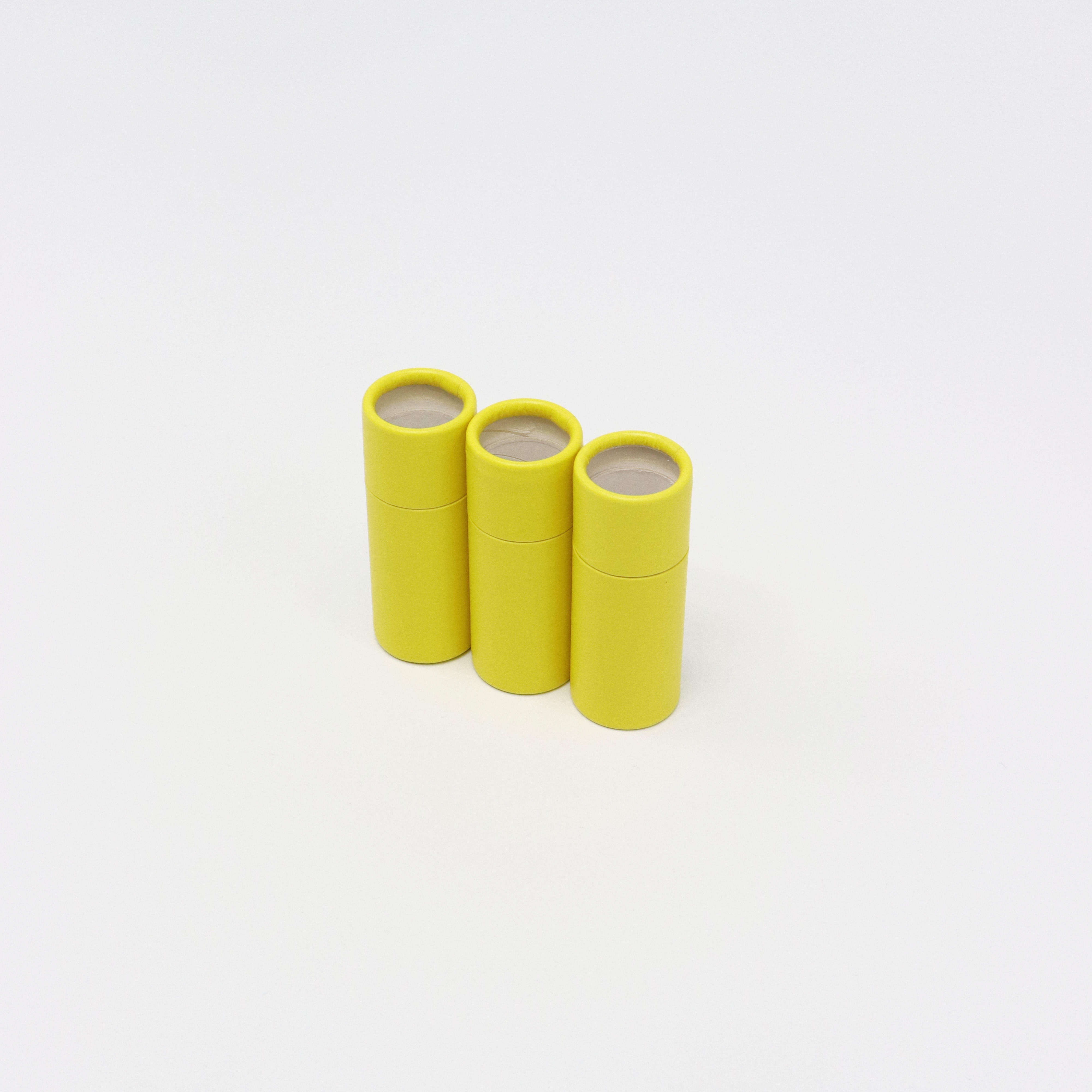 Caja de papel Kraft para cosméticos, tubo de papel de impresión en color, caja de embalaje, tubo de lápiz labial personalizado biodegradable, embalaje de tubo de cartón