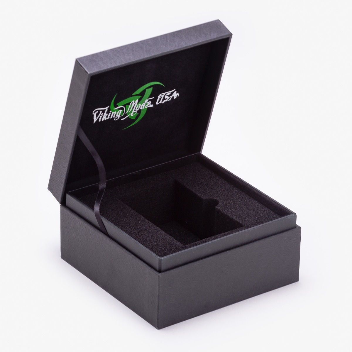 Caja de regalo lujosa de cuero y cartón de primera calidad para joyería con estructura de libro