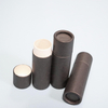 Tubos de bálsamo labial de tubo de papel desodorante negro de 5 ml a bajo precio
