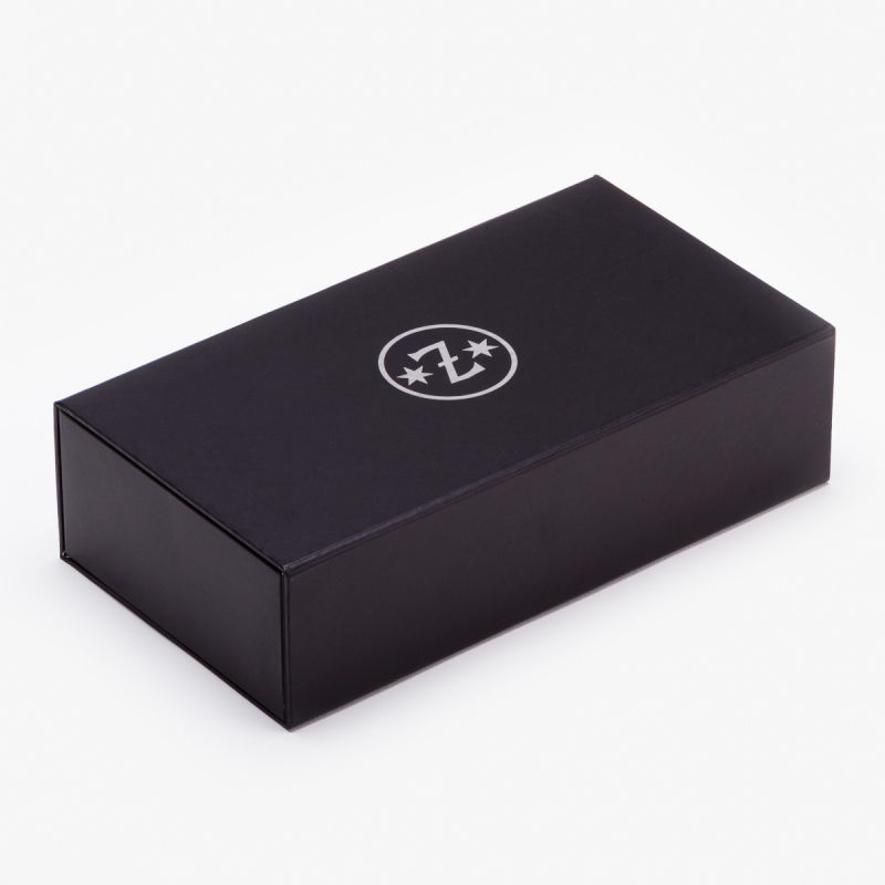 Caja de comida con accesorio de lazo, cartón Kraft y papel artístico para galletas, cigarrillos, brillo de labios, embalaje, impresión en relieve de logotipo