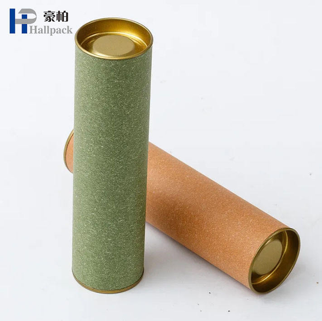 Tubo de papel de envío de embalaje de tubo de póster A2 hecho en papel especial Eco Stock de 2 pulgadas