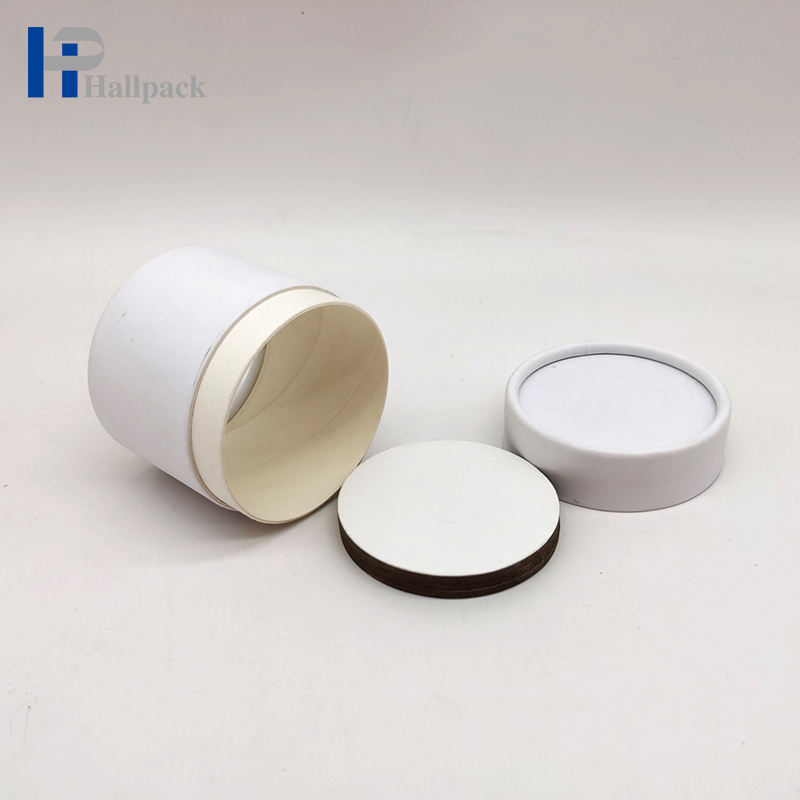 Tubos de papel Kraft personalizables para envases de cigarrillos desodorantes, forma redonda en relieve para uso artesanal de vino, impresiones de logotipos personalizados