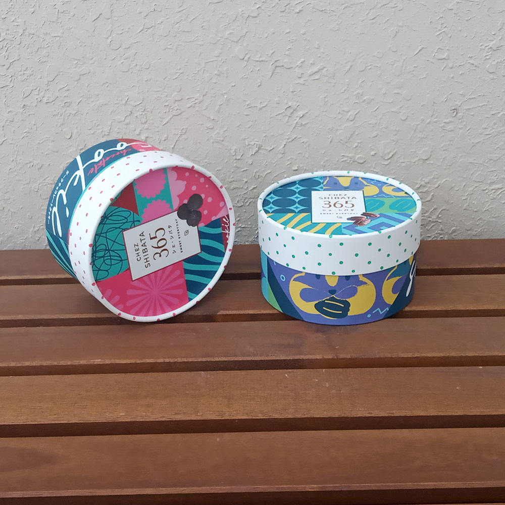 Tubo de papel modificado para requisitos particulares de lujo más vendido al por mayor del papel de la cartulina de la torta de la hornada del papel de Kraft