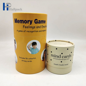 Impresión de desaparición de superficie en relieve de tubo de cartón Kraft redondo artesanal de regalo personalizado privado para embalaje