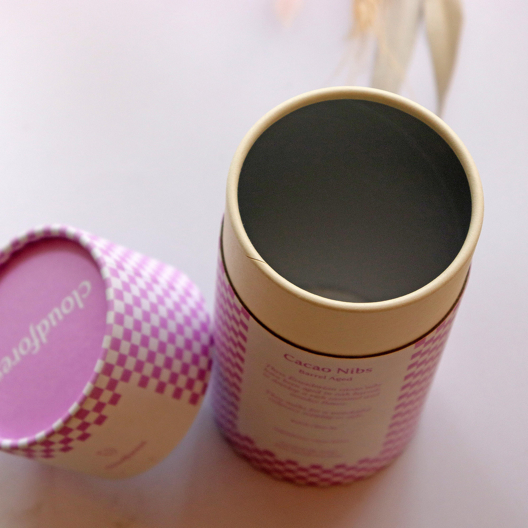 Tubos de papel cilíndricos redondos de calidad alimentaria para embalaje de velas de bebidas, café, té, pegatinas y cartones