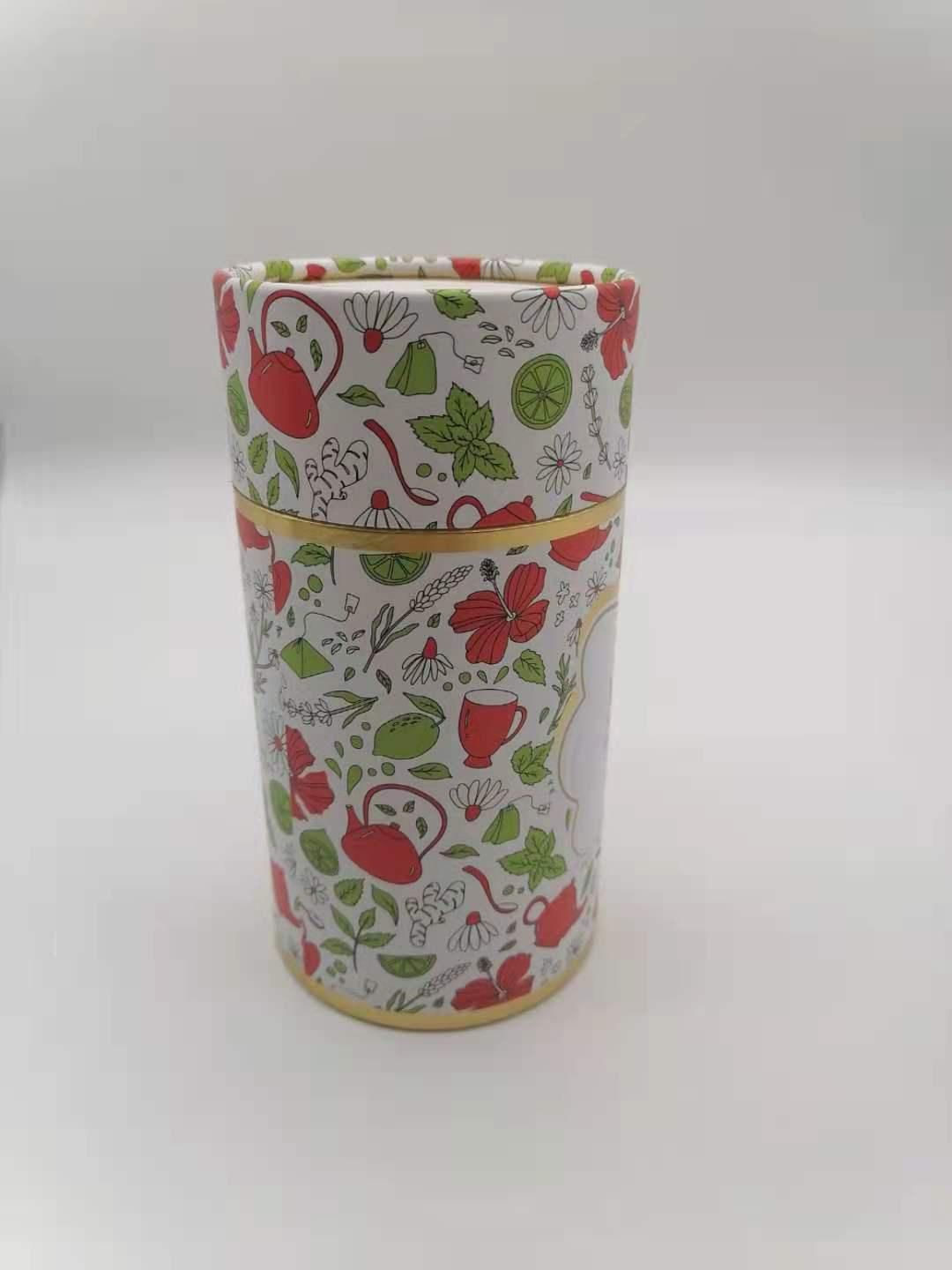 Tubos de papel y cartón Kraft biodegradables personalizables para café y té hechos de cartón reciclado para embalaje artesanal