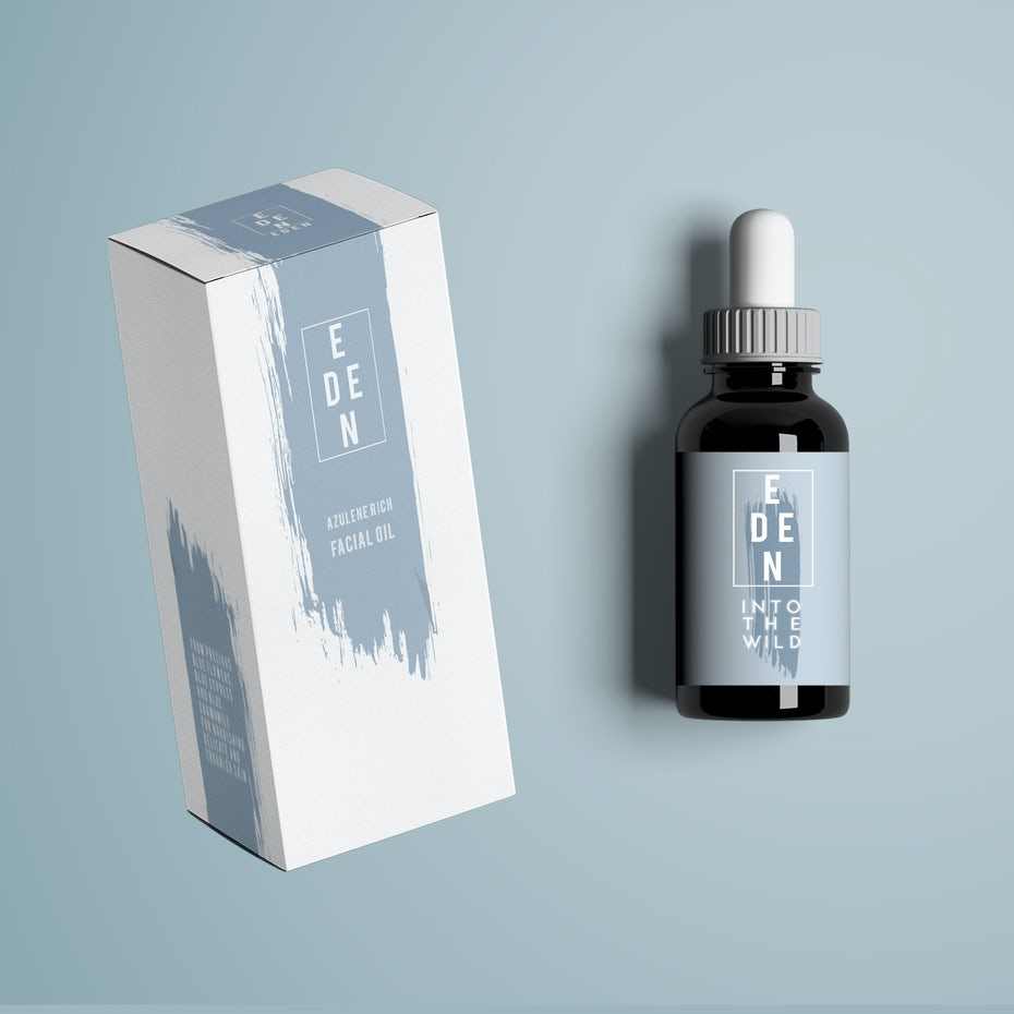 Paquete de caja de papel empaquetado de cartón cosmético personalizado de alta calidad para aceite esencial de esmalte de uñas