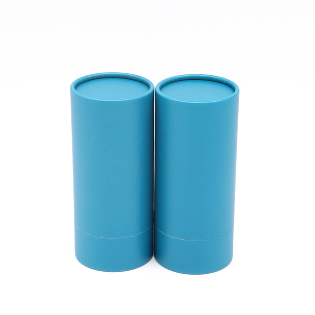 Caja cilíndrica de cartón cosmético biodegradable de estilo de lujo personalizado, embalaje de tubo de papel para pulverizadores, botella de perfume de aceite esencial