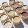 Envasado de tubos de papel Kraft personalizado, tarro de crema facial para cosméticos con características biodegradables, opción ecológica para caja de tarros de almacenamiento