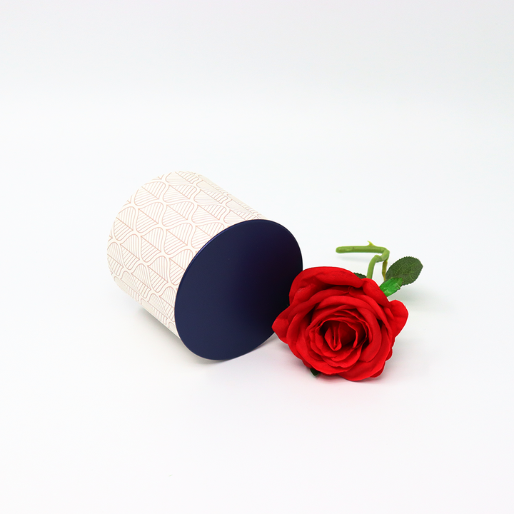 Embalaje cosmético personalizado de alta calidad, caja cilíndrica de cartón, embalaje de tubo de papel con cubierta metálica para crema de GEL para el cuidado de la piel