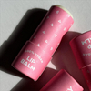 Tubo de bálsamo labial personalizado de papel libre de plástico biodegradable, forma redonda, cilindro de empuje hacia arriba, barra de loción, tubo de papel de embalaje