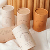 Tubo de papel biodegradable de alta calidad, tubo cilíndrico redondo, tubo de embalaje personalizado para velas y aceites esenciales