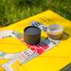 Caja cilíndrica forrada a prueba de aceite de cartón Kraft 100% biodegradable, tubo de cartón de papel artesanal, tarro de papel cosmético