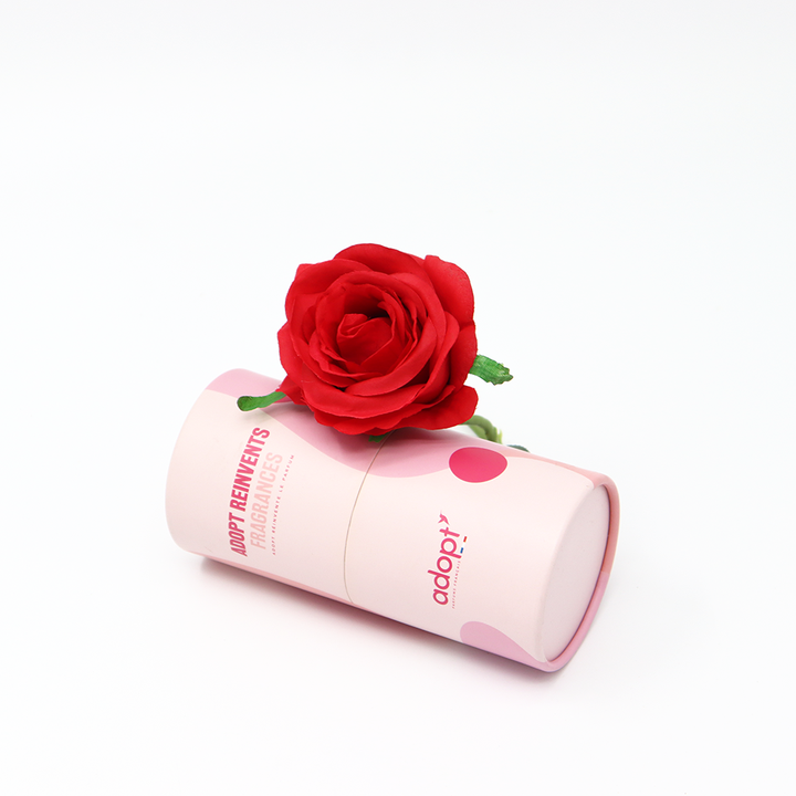 Embalaje de tubo de papel de caja de cilindro de cartón cosmético biodegradable de estilo de lujo personalizado para botella de perfume