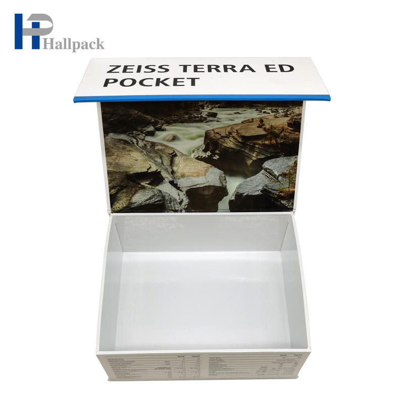 Caja de papel de empaquetado de la caja de la botella del regalo de la joyería de encargo para la ropa