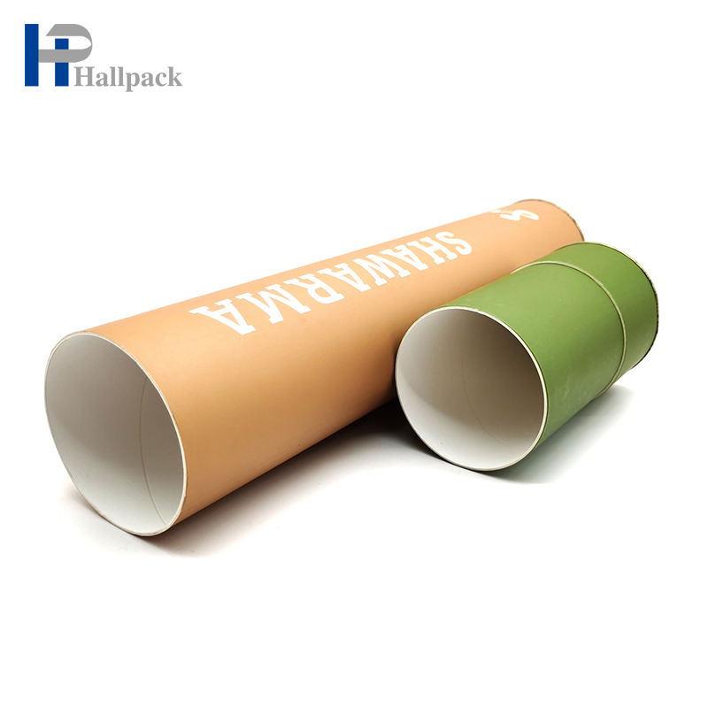 Productos calientes Tubo cilíndrico Patatas fritas Tubo de embalaje Tubo de papel de calidad alimentaria