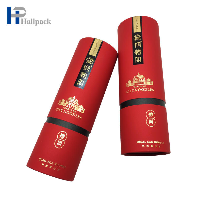 Tubo de papel colorido del café de los tubos del papel del empaquetado industrial que empaqueta para el té