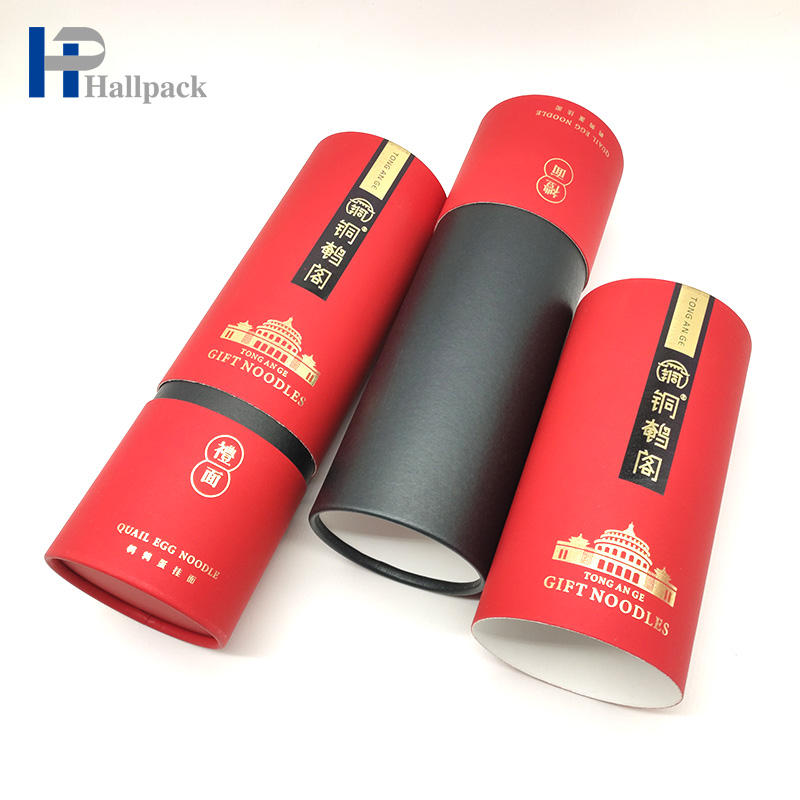 Tubo de papel colorido del café de los tubos del papel del empaquetado industrial que empaqueta para el té