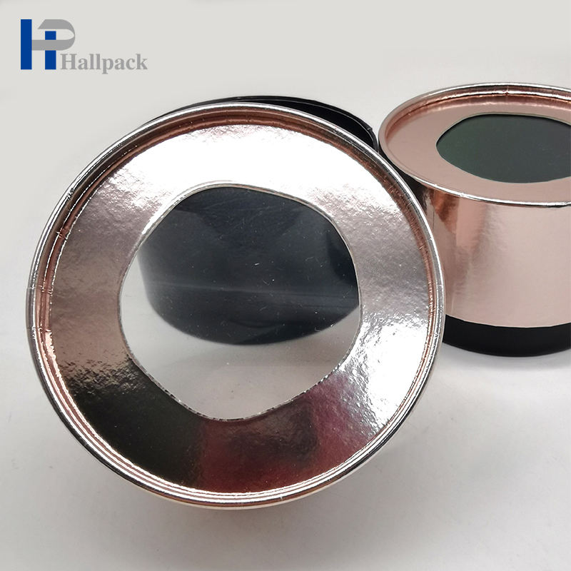 Tubo de papel de empaquetado redondo biodegradable del cilindro del tubo con la ventana clara del Pvc