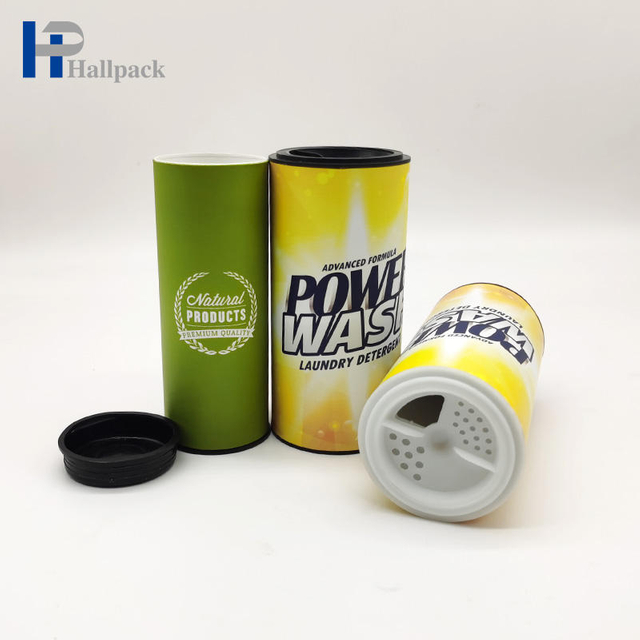 Tubo de papel de embalaje de detergente en polvo vacío duradero de tubo de cartón vacío duradero de nuevo diseño