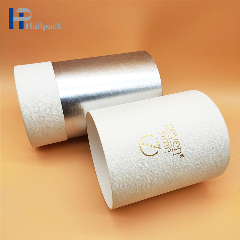 Tubo de empaquetado biodegradable redondo del papel del envase del té de Kraft del palillo para el protector labial