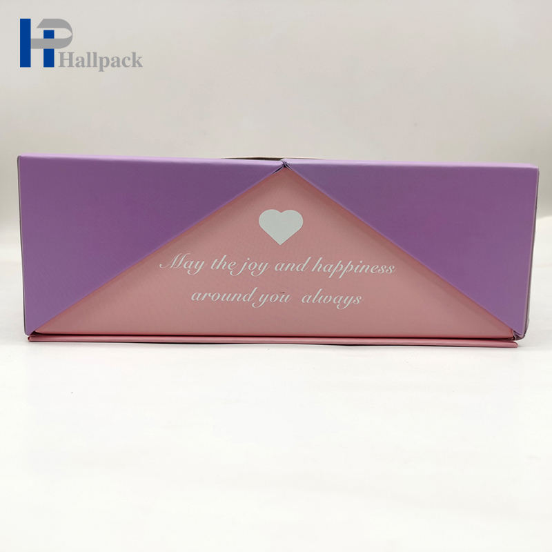 Tire a la caja de papel de ambos lados personalizada imprimiendo la caja de regalo del mejor deseo