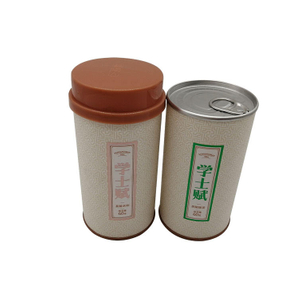 Embalaje de cilindro de cartón de tubo kraft, cajas personalizadas, venta directa de fábrica