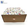 La venta al por mayor respetuosa del medio ambiente modifica la caja de papel del cajón de la caja del paquete del regalo para requisitos particulares del tamaño del logotipo