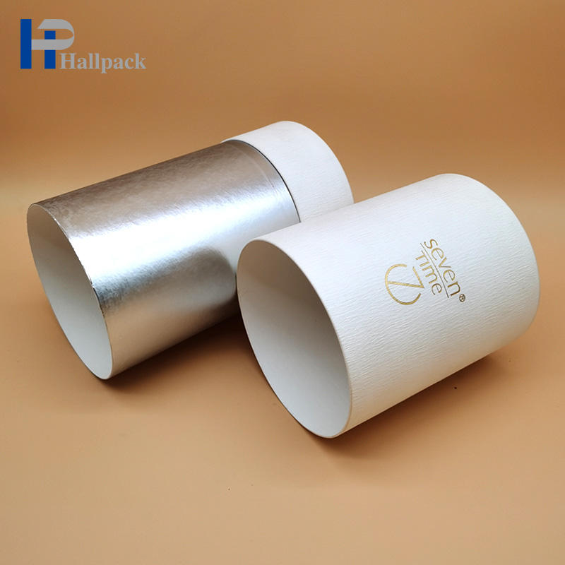 Empaquetado reciclable del tubo del papel de los cosméticos de los tubos de la base del papel de Kraft